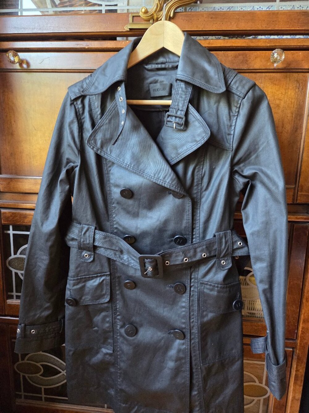 Gorgeous Black Rudsak Trench coat